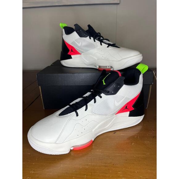 Air Jordan Zoom \'92 White Flash Crimson CK9184-100 Basketball Shoe Sneakers main image 6